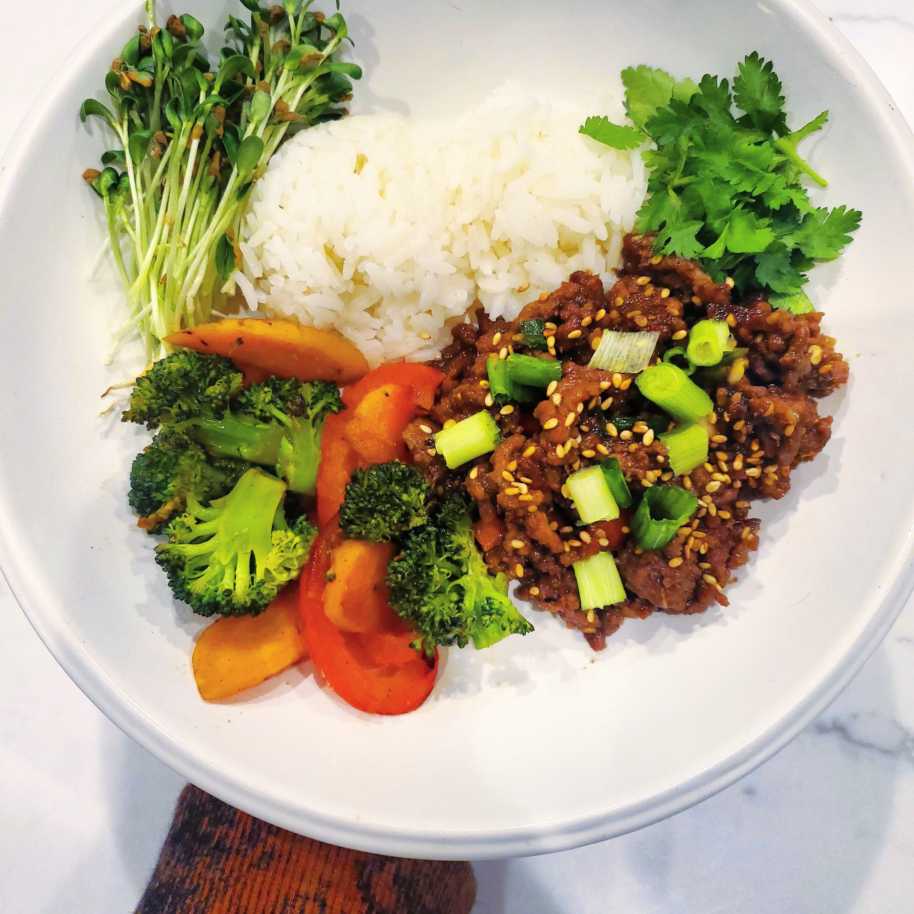 Sesame Ginger Korean Beef with Broccoli – Hamama