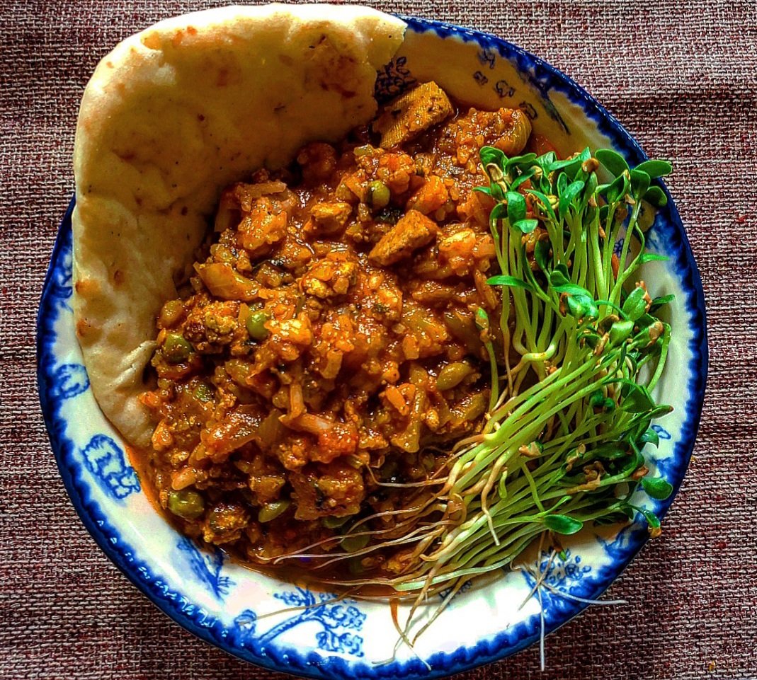 Tikka Masala with Fenugreek Microgreens