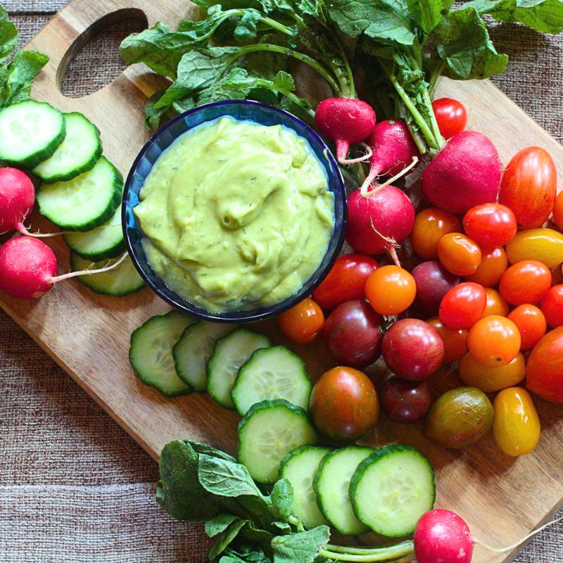 Creamy Avocado Dill Dressing