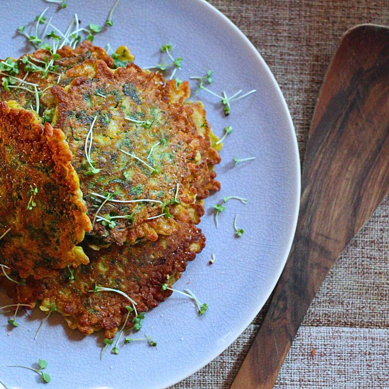 Swiss Chard Pancakes
