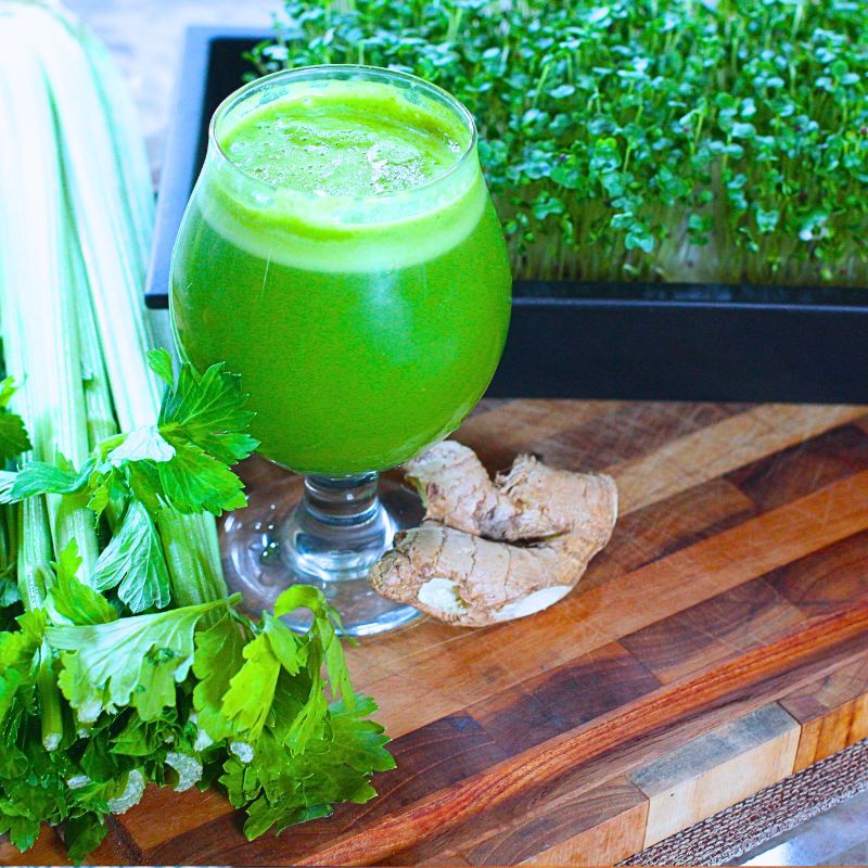 Energizing Green Goddess Juice