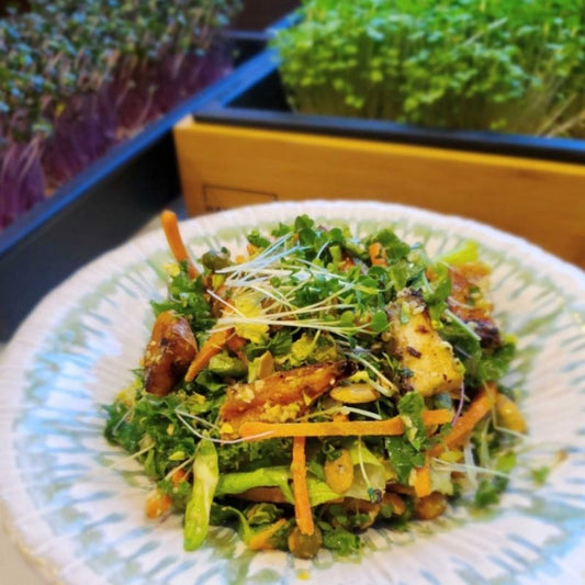 Super Greens Caesar-Style Salad