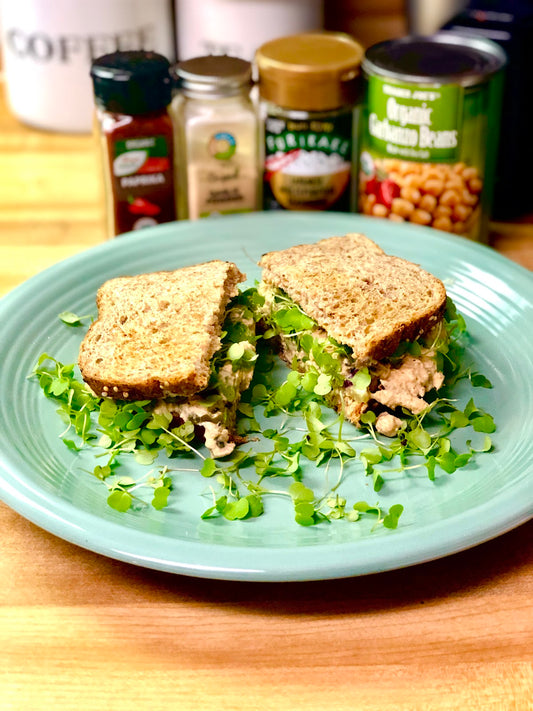 Chickpea "Tuna" Salad Sandwich