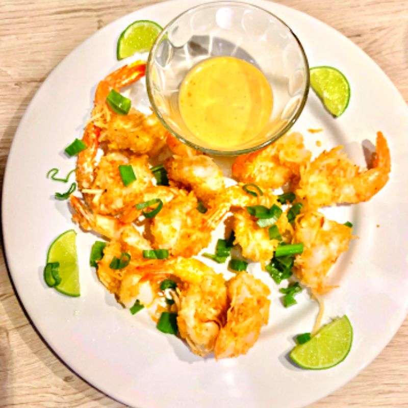 Low Carb Coconut Shrimp