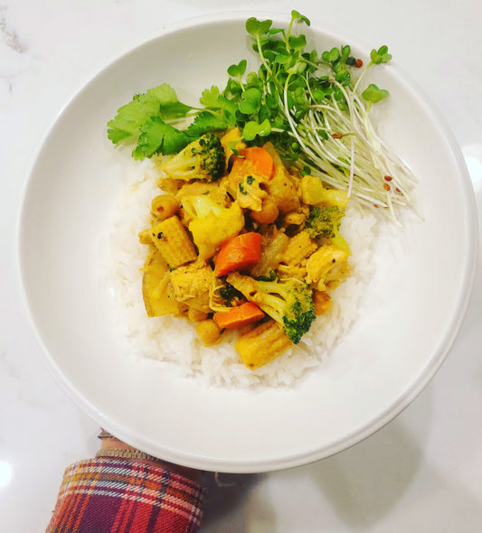 Yellow Curry with Chicken & Vegetables