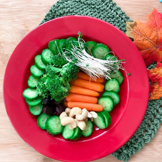 Fall into Health Veggie Plate