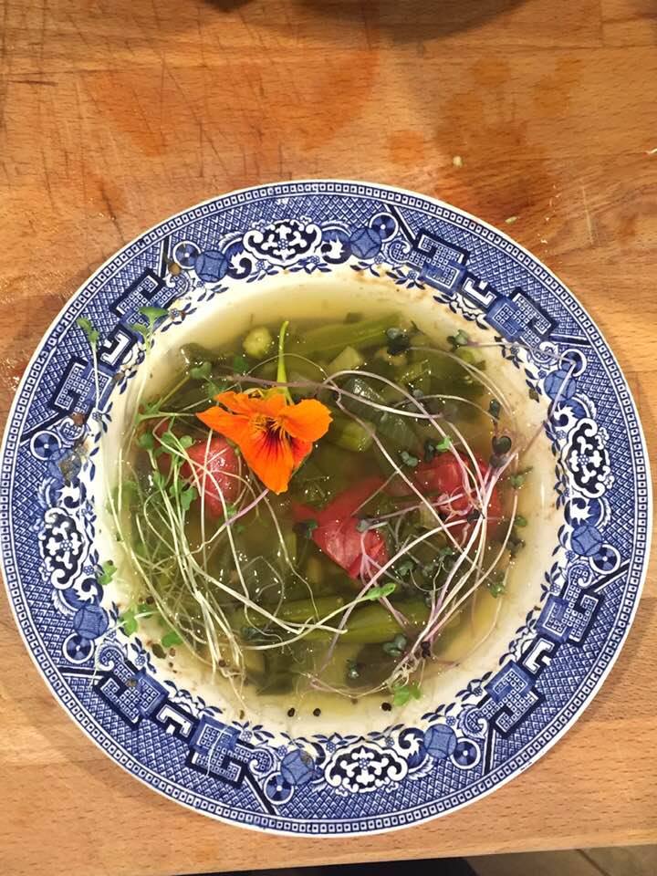 Judy Pulver Segina_Micro Kale & Cabbage Soup_HamamaRecipes_9.11.19