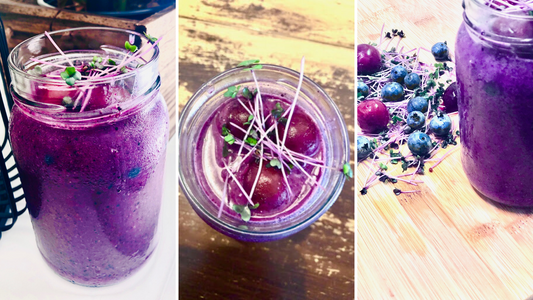 Cherry Berry Blast Cabbage Smoothie