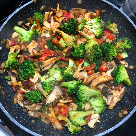 Mushroom Teriyaki Stir Fry