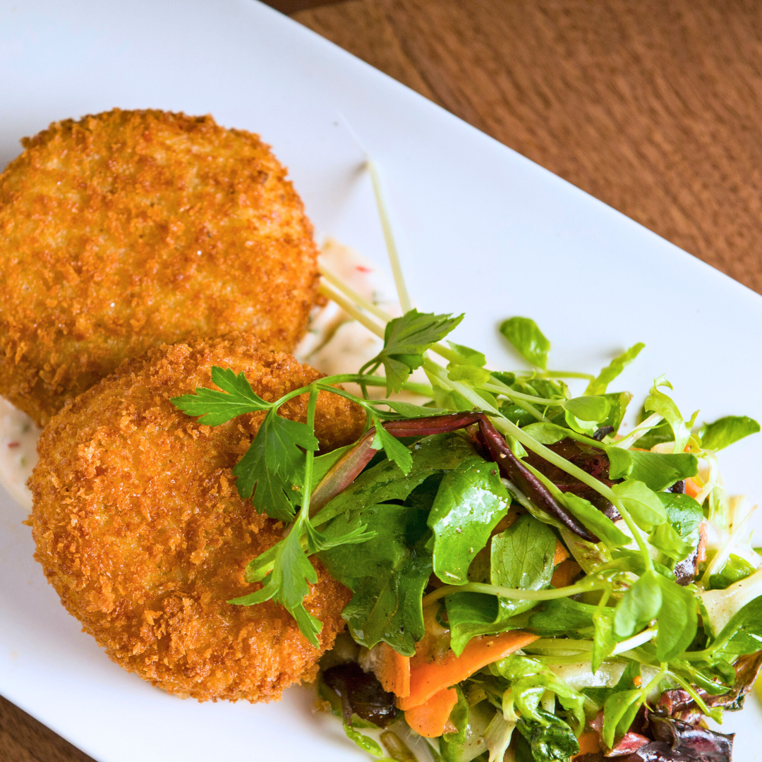 Lion's Mane Mushroom "Crab" Cakes