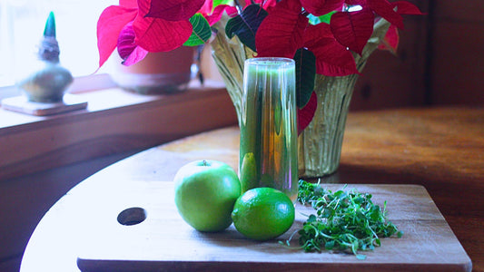 Alkalizing Wheatgrass Infused Green Juice