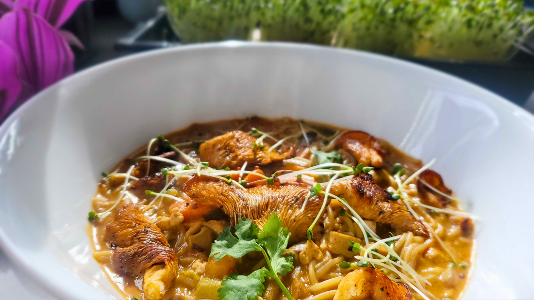 Coconut Curry Ramen Soup