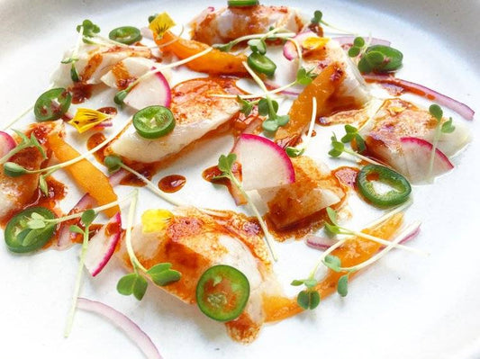 Fresh and Clean Sea Bass Recipe Is Perfect For Summer | Summer Crudo