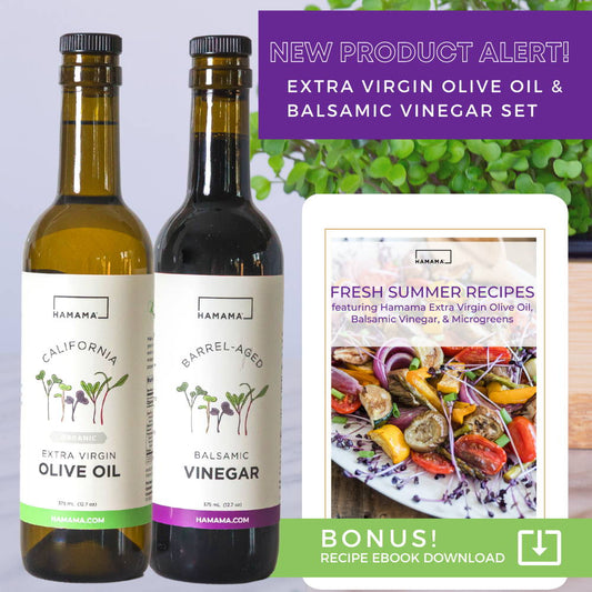 *NEW* Product Alert! 🚨 Extra Virgin Olive Oil and Barrel-Aged Balsamic Vinegar Set!!