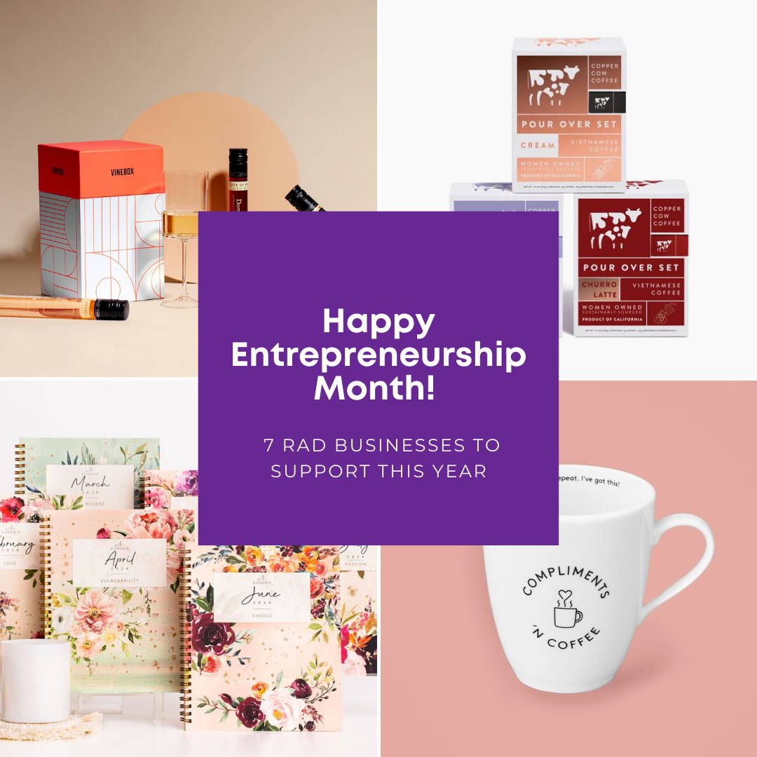 Happy National Entrepreneurs Day! (Plus, a little holiday gift guide)