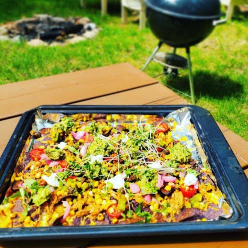 Loaded Sheet Pan Nachos