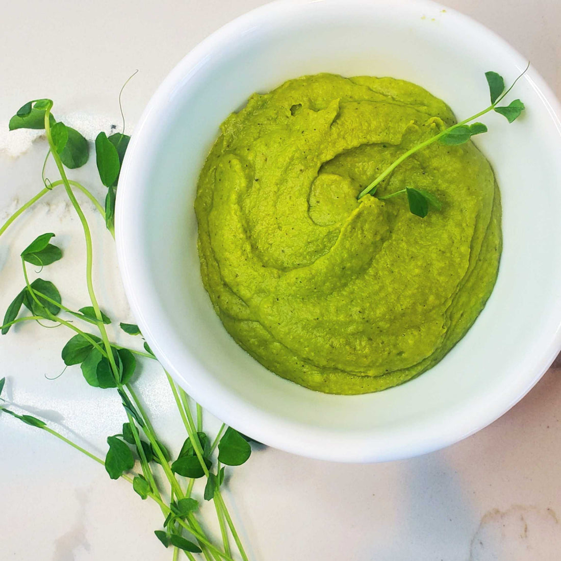 Springtime Pea Puree – Hamama