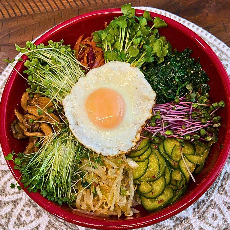 Kibimbap Rice Bibimbap Recipe (Korean Mixed Rice) โ Hamama