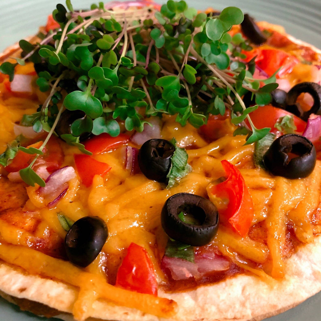 Vegan Mexican Pizza