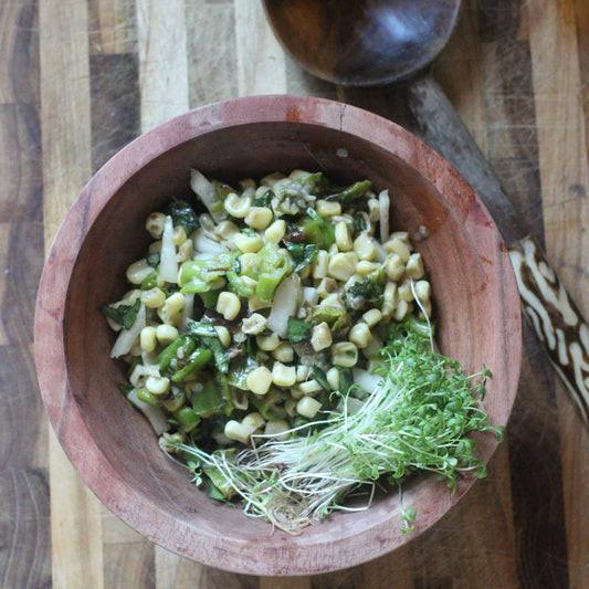 Garden Fresh Shishito Pepper Salad