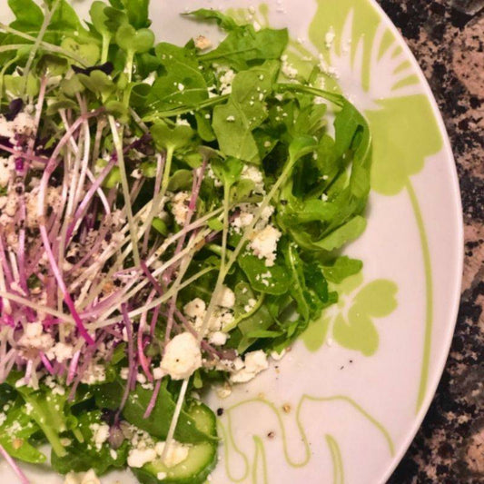 Refreshing Summer Rainbow Radish Salad