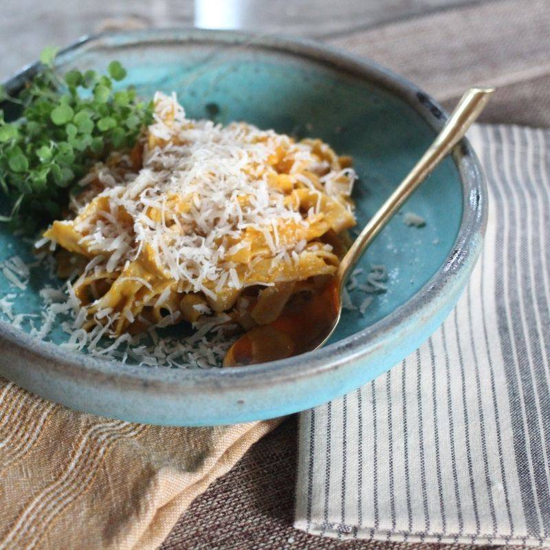 Gluten Free Butternut Squash Pasta