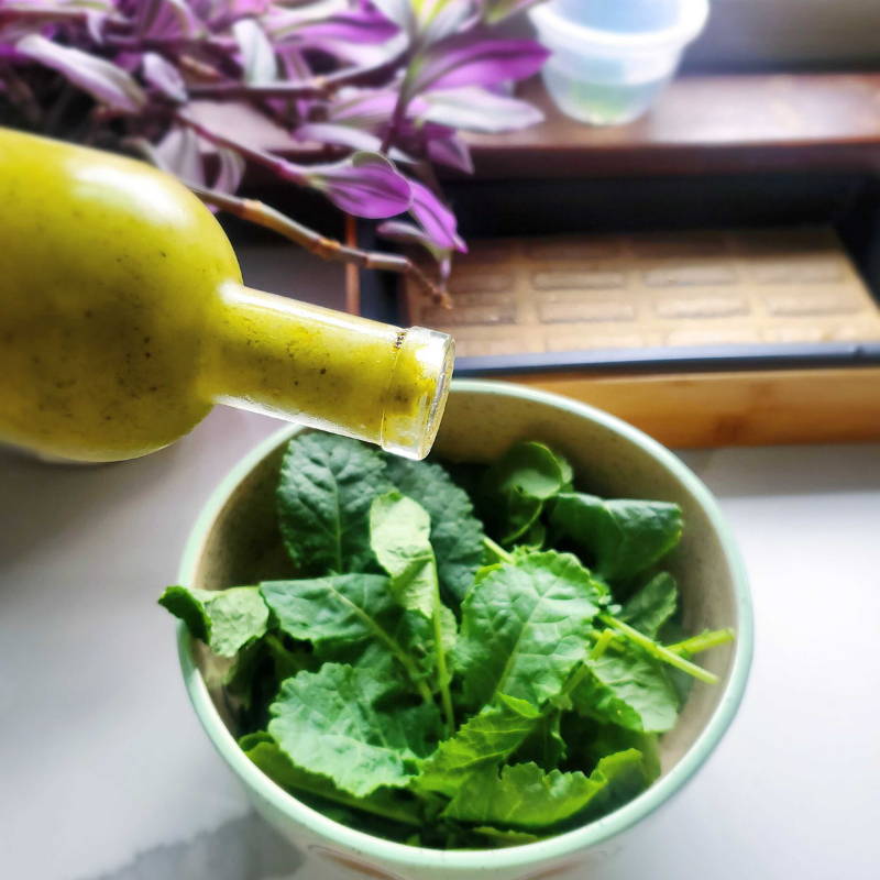 Lemon & Microgreen Basil Vinaigrette