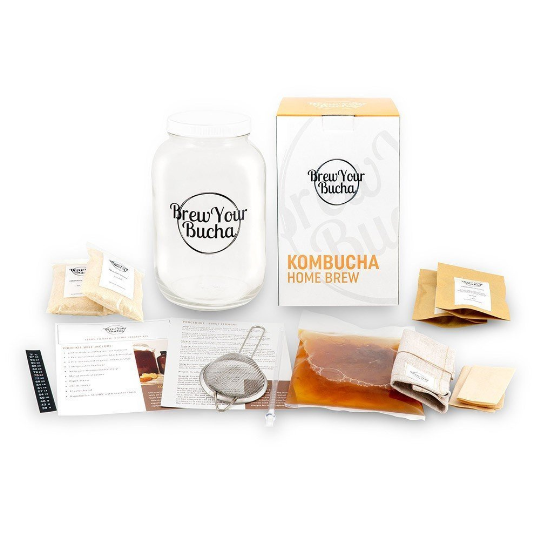 Kombucha Starter Kit - Cultures For Health  Kombucha starter, Kombucha,  Kombucha how to make
